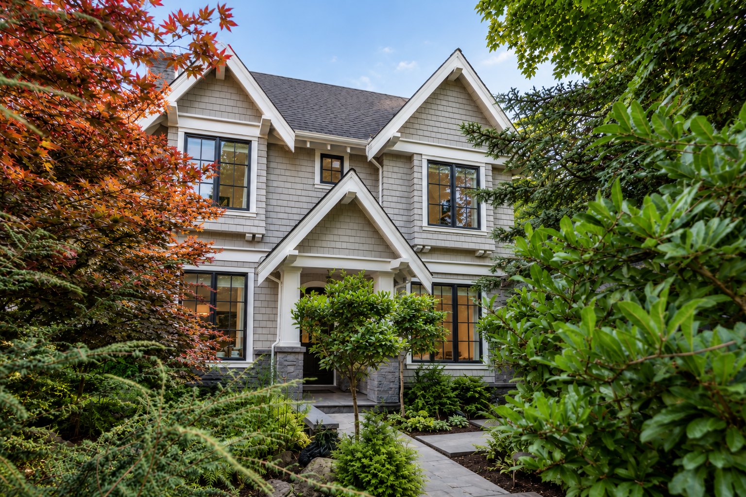 Completed Markana residential home exterior
